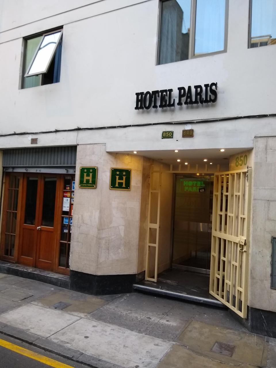 Hotel Paris Lima Exteriör bild