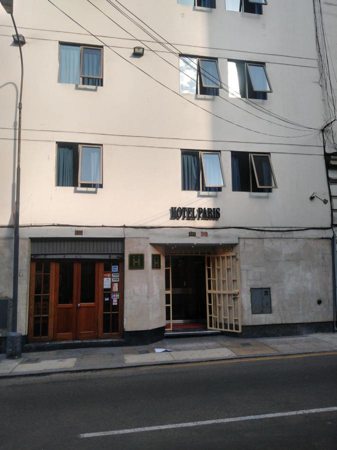 Hotel Paris Lima Exteriör bild